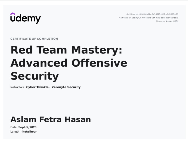 First slide