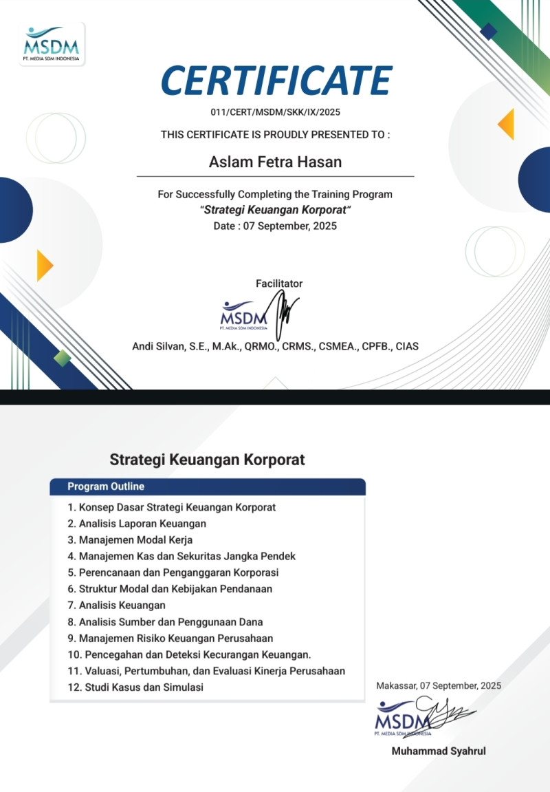 First slide