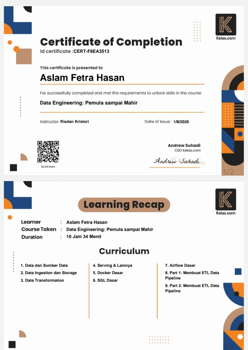First slide